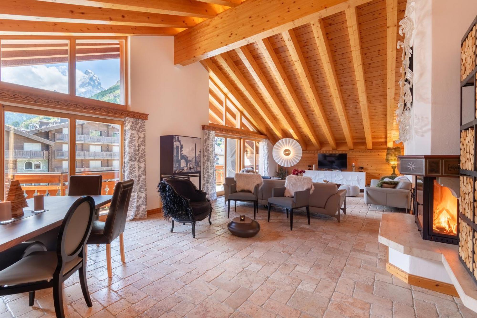Luxury Chalets & Apartments By Mountain Exposure Zermatt Szoba fotó